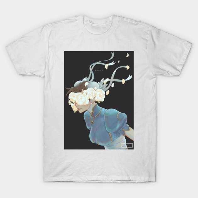 The Blooming Fighter T-Shirt by Kumanz